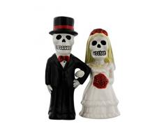 Verbundene Arme Skeletthochzeit Salz & Pfeffer Streuer