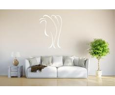 INDIGOS 4051095833918 Wandtattoo / Wandsticker - d276 sÃ¼Ães Kamel Afrika Zebu WÃ¼ste Lama Tribal, Vinyl, weiÃ, 160 x 108 x 1 cm