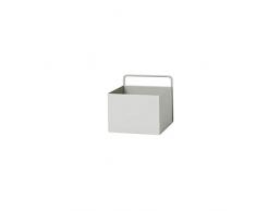 Ferm Living Wall Blumentopf, Metall, hellgrau, 15,6cm