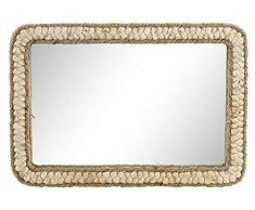 Item LD-164018 Wandspiegel aus Holz und Seil 50 x 35, Verschiedene U