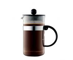 Bodum bistroNOUVEAU Kaffeebereiter (French Press System, Spülmaschinengeeignet), 0,35 liters schwarz