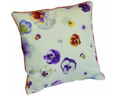 Pfeiler Wäsche 2938 Bettwäsche Violet Satin weiß 40 x 40 cm