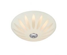 MARKSLOJD 107166 Leuchte, Glas, 15 W, chrom