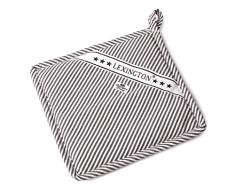 Lexington Oxford Gestreift Topflappen, DK. Gray