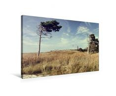 Calvendo Premium Textil-Leinwand 75 cm x 50 cm quer, Prerow Weststrand | Wandbild, Bild auf Keilrahmen, Fertigbild auf echter Leinwand, Leinwanddruck Menschen Menschen