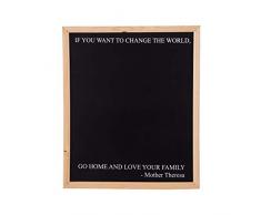 ELK Lighting MAG014 Deko-Accessoire, Schwarze Kreidetafel, weißer Druck