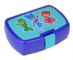 Unbekannt Fun House 005565 pyjamasques Snack Box für Kinder Polypropylen grün 17 x 13,5 x 6,5 cm