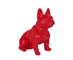 World Art TW60331 Harz-Skulptur Französische Bulldogge sitzt Moderne Harz Skulptur Statue, Harz, 40x23x41 Cm