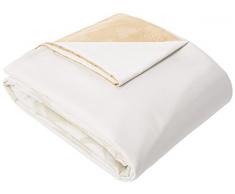 ESSIX 3359101042103 Versprechen Bettbezug Satin Perle 260 x 240 cm