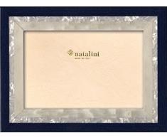 Natalini NEREIDE BLU Scuro 13X18 Bilderrahmen mit Unterstützung für Tisch, Tulipwood, Dunkelblau, 13 X 18 X 1,5