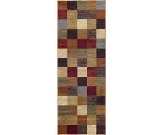 Universal Teppich, abstrakte Moderne Läufer, Bereich Teppich, Mehrfarbig, 221 x 79 cm, 2 x 8, Polypropylen, Mehrfarbig, 221 x 79 cm x 0,43