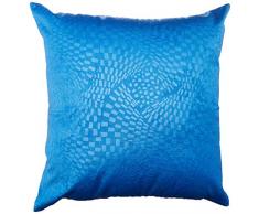 Deconovo Kissenbezug, Velourslederimitat, geprägt, dekorativ, quadratisch, abstraktes Futter für Stuhlkissen