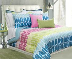 Safdie 60639.3K.80 King Verve Schmusetuch 3-teilig, Blau