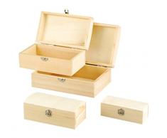 efco Holztruhen, Holz, Braun, 22x14x9 cm