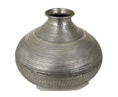 J. Kersten BV Vase, Metall, Silber, 53x53x42cm