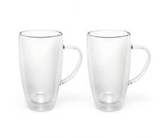 Bredemeijer doppelwandige Tee Kaffee Gläser Set 320 ml 2-teilig