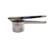 G S D HaushaltsgerÃ¤te Kartoffelpresse S.168, Edelstahl, Silber 26 x 9.5 x 9.6 cm