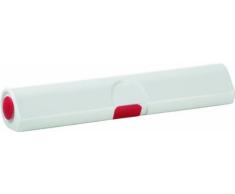 Emsa 508020 Folienschneider für Alu- oder Frischhaltefolie, Größe 33 cm, Rot/Weiß, Click & Cut