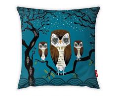 Bonamaison Dekorativ Kissenhülle, Kissenbezug, Zierkissenbezug, Wohnkultur, Für Sofa, Kaffeestube, Größe: 45X45 cm - Entworfen und hergestellt in der Türkei