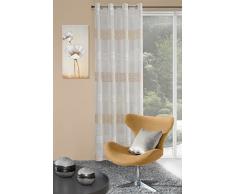 Eurofirany, Ösenschal Kate, beige, 140x250 Vorhang, 100% Polyester, 0.02 x 140 x 250 cm