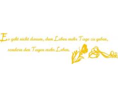 INDIGOS 4051719356304 Wandtattoo, Vinyl, gold, 60 x 10 x 10 cm