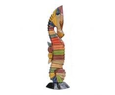 entrada Fußballhose Holz Seepferdchen Figur, Multicolor, 99,1 x 16,5 cm