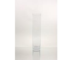 WGV Glasvase, quadratisch, 10 x 46 cm, transparent