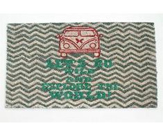 La Finesse Fußmatte aus Kokosfaser und PVC, One Size