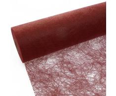 Sizoflor Tischband Karminrot 7,9 cm Rolle 50 Meter - 60-79-50-013