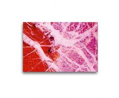 Premium Textil-Leinwand 45 x 30 cm Quer-Format Stones in Colour - pink abstrakt | Wandbild, HD-Bild auf Keilrahmen, Fertigbild auf hochwertigem Vlies, Leinwanddruck von Michaela Schimmack