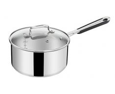 Tefal h8612314Â Pro Edelstahl Stieltopf Stahl Silber 18Â x 18Â x 14Â cm