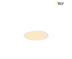 SLV MEDO 30 EL, LED Indoor Deckeneinbauleuchte, Rahmenversion, weiß, 3000/4000K Leuchte, Aluminium, 0 W