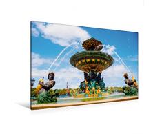 Premium Textil-Leinwand 120 cm x 80 cm quer Ein Motiv aus dem Kalender Brunnen - eine Bildersammlung