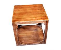 StealStreet 55,9 cm Holz Beistelltisch