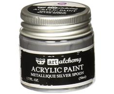 Prima Marketing finnabair Art Alchemy Farbe 1,7 Fluid Ounces-metallique Silber Löffel, andere, Mehrfarbig