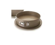 IBILI Golden Class Springform mit extra Boden, 26 x 7 cm, Gold, 12-teilig