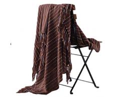 Sue&Joe Strickdecke - Weiche Couch Sofa Dekorative Warm Cozy Nickerchen Quaste Waffel Webdecke Throw Coffee