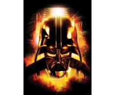 Komar Wandbild Star Wars Classic Vader Head | Kinderzimmer, Jugendzimmer, Dekoration, Kunstdruck | ohne Rahmen | WB169-50x70 | Größe: 50 x 70 cm (Breite x Höhe)