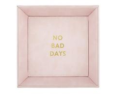 CB Gift Heartfelt Collection Schmuckkästchen, 7,5 x 7,5 cm, Rosa Säkulär 7.5 x 7.5 No Bad Days