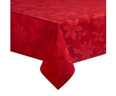 Benson Mills Weihnachtsstern Legacy Damast Tischdecke 52 X 70 Rectangular Rot