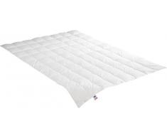 Irisette Daunendecke Edda leichte Sommerdecke, aus 100% Baumwolle 90% Daunen, 10% Federn mit Aufbewahrungstasche, 155 x 220 cm, weiÃ