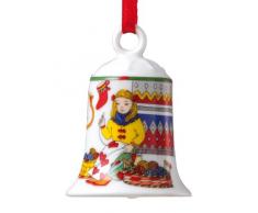 Hutschenreuther Mini Glocke 2011 - Ole Winther Porzellan-Miniglocke Weihnachtsglocke/Porzellanglocke Bell Mini Trade/im Handel Mini-Glöckchen Porzellan