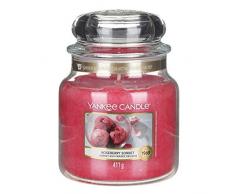 YANKEE CANDLE Classic Duftkerze, Glas, pink, 12,7cm