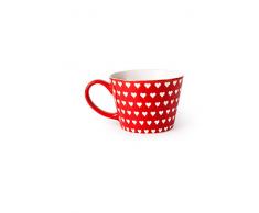 Excelsa Enjoy Tasse Jumbo 11 x 11 x 8 cm rot