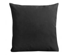 Max Winzer 27605444 Carrie Zierkissen 40 x 40 cm Mikrovelours, schwarz