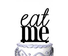 meijiafei Geburtstag Kuchen Topper Script Eat Me Tortenaufsatz