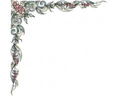 INDIGOS Wandtattoo, Bunt