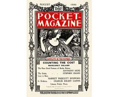 Posterazzi George Wharton Edwards Kunstdruck Eine Frau zündet eine Öllampe mit Einer Kerze auf dem Cover Dieser literarischen Zeitschrift, 45,7 x 61 cm