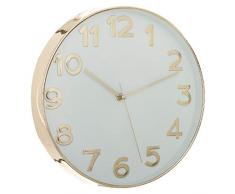 Dcasa Hausnummern Wanduhr Kaminuhr Dekoration Unisex Erwachsene Farbe einzigartig