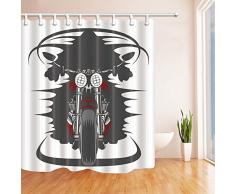 bcnew natur Landschaft Vorhang für die Dusche, Polyester-Persönlichkeit Design Digital Druck, 177,8 x 177,8 cm, wasserabweisend, schimmelresistent,-Badezimmer Dusche Vorhang Set mit Haken, Modern 70 inch Multi-1244